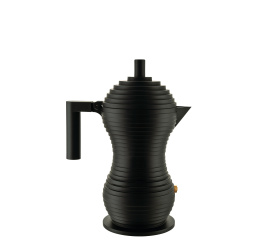 Kawiarka ciśnieniowa aluminiowa Pulcina 3-filiż. czarna 