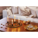 Four Rings Candle Holder 40cm - 2
