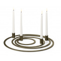 Four Rings Candle Holder 40cm - 1
