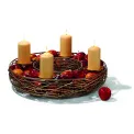 Advent Garland Candle Holder Tahoma 60cm - 1