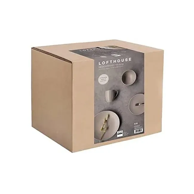 Zestaw Lofthouse Pasta (16 elementów) beżowy