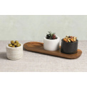 Set of 3 Artesa Dip Bowls 30x10cm - 2