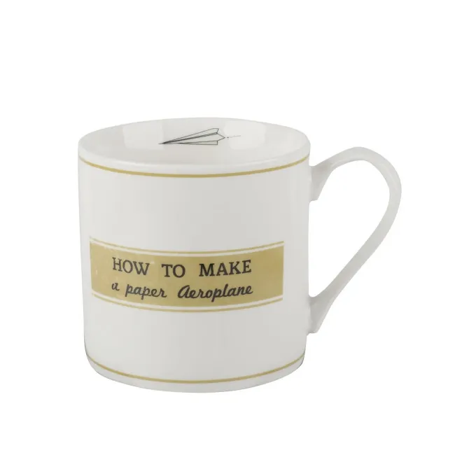 Origami Plane Mug 450ml