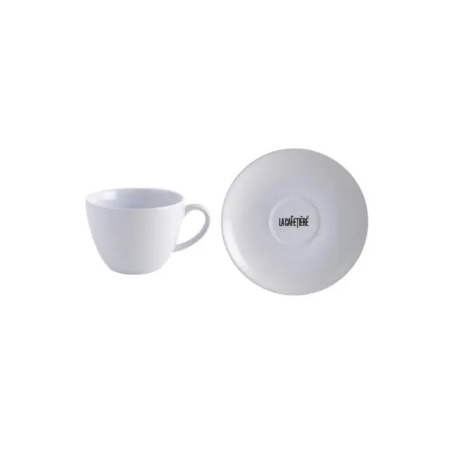 Filiżanka ze spodkiem La Cafetiére 280ml do kawy - 1