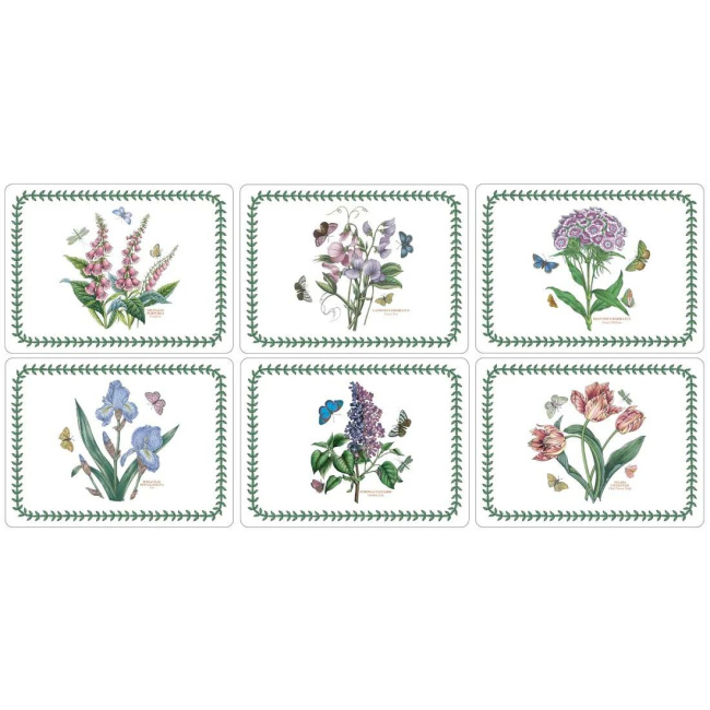 Set of 6 Placemats Botanic Garden 30.5x23cm