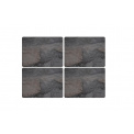Set of 4 Placemats 40x30cm Midnight Slate - 1