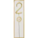 Zimne ognie Classic Cyfra 2 Gold (1szt) - 1