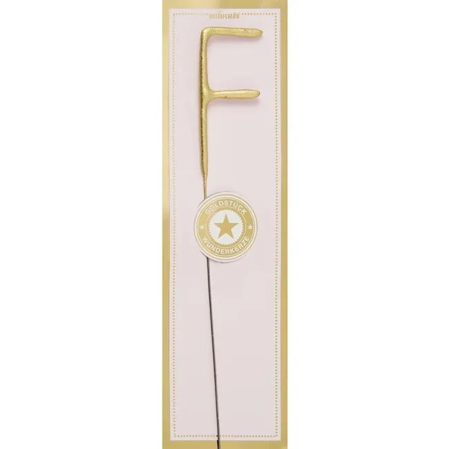 Zimne Ognie Classic Litera F Gold (1szt)