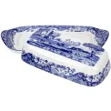 Blue Italian Butter Dish 20x10cm - 3