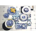 Blue Italian Butter Dish 20x10cm - 8