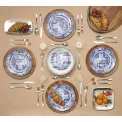 Blue Italian Butter Dish 20x10cm - 7