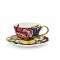 Creatures of Curiosity Cup with Saucer 200ml for Tea Black