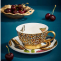 Creatures of Curiosity Cup with Saucer 200ml for Tea Leopard - 4