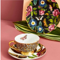 Creatures of Curiosity Cup with Saucer 200ml for Tea Leopard - 2
