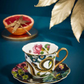 Creatures of Curiosity Cup with Saucer 250ml for Tea Black - 3
