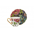 Creatures of Curiosity Cup with Saucer 250ml for Tea Black - 4
