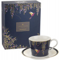 Chelsea Sara Miller Cup with Saucer 200ml for Tea Navy - 7
