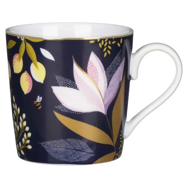 Orchard Sara Miller Mug 340ml Navy