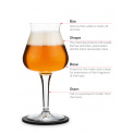 Set of 2 Beer Glasses with Bases - 2