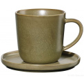 Coppa Miso Cup with Saucer 80ml for Espresso