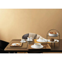 Softleather Set of 4 Coasters 10cm Brown - 3