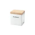 Pojemnik ceramiczny 14x12x15,5cm biały - 1