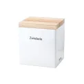Ceramic Container 18x15.5x20.5cm White
