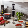 Blender ręczny bezprzewodowy czarny mat - 3