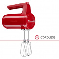 Cordless Hand Mixer Red - 1