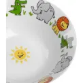 Komplet 3 naczyń dla dzieci Lion, Crocodile, Elephant - 3