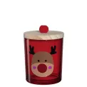 Reindeer Container 13cm Red - 1