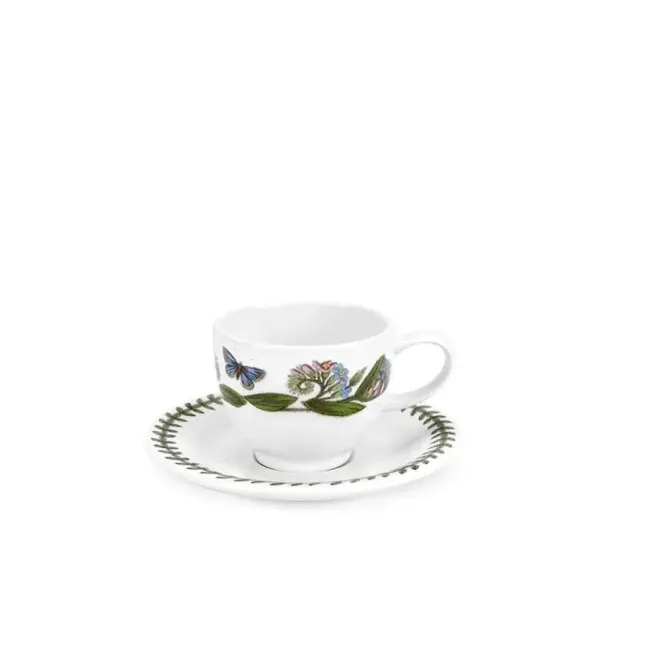 Filiżanka ze spodkiem Botanic Garden 100ml do espresso Forget Me Not