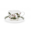 Cup with Saucer Botanic Garden 200ml for Tea - Herb Robert - 1