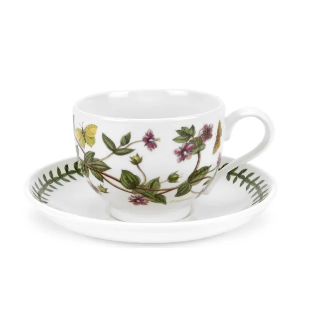 Filiżanka ze spodkiem Botanic Garden 200ml do herbaty Pimpernel