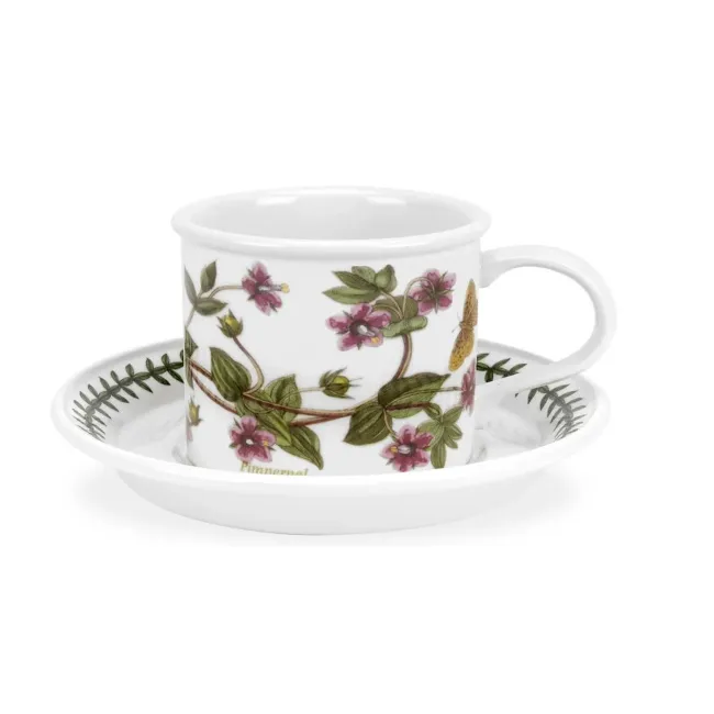Filiżanka ze spodkiem Botanic Garden 200ml do herbaty Pimpernel - 1