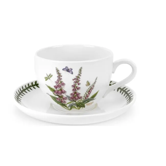 Filiżanka ze spodkiem Botanic Garden 500ml śniadaniowa Foxglove