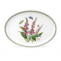 Oval Platter Botanic Garden 32cm - Foxglove - 1