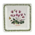 Square Plate Botanic Garden 18cm - Cyclamen - 1