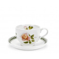 Teacup with Saucer Botanic Roses 200ml - Warm Wishes - 1