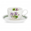 Teacup with Saucer Exotic Botanic Garden 200ml - Dragonfly - 1