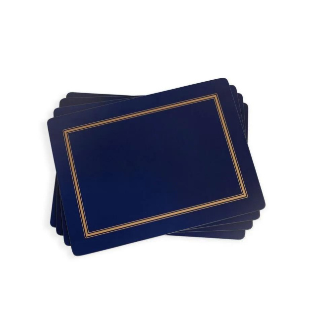 Set of 4 Placemats 40x30cm - Classic Midnight
