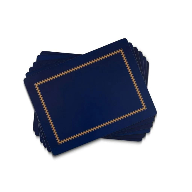Set of 6 Placemats 30.5x23cm - Classic Midnight