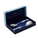 Komplet sałatkowy Blue Italian 25cm - 2