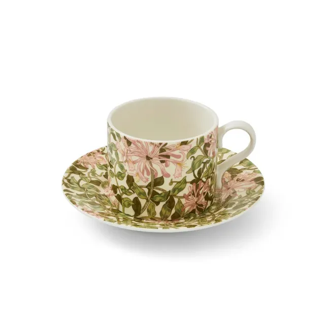 Filiżanka ze spodkiem Morris and Co. 280ml do herbaty Honeysuckle