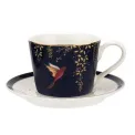 Filiżanka ze spodkiem Chelsea Sara Miller 110ml do espresso Navy - 1
