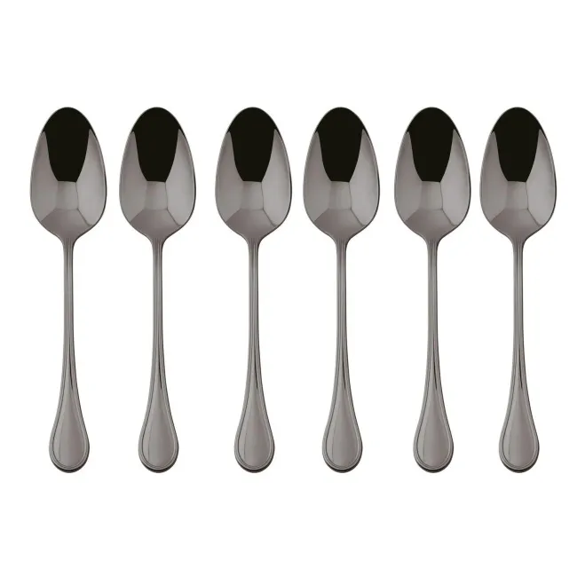 Komplet 6 łyżeczek Royal PVD do espresso 2Black