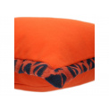 Velvet Orange Leopard Pillow 45x45cm - 2