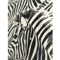 Velvet Zebra Black Pillow 45x45cm - 4