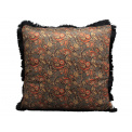 Velvet Paisley Orange Pillow 60x60cm - 2