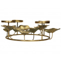 4-Branch Gold Candle Holder - 3